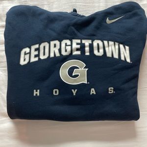 Navy Nike Georgetown Hoodie